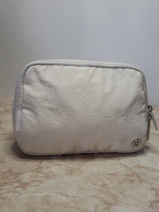 lululemon athletica Handbags - Lululemon Off White Waist /Crossbody Unisex Small Bag